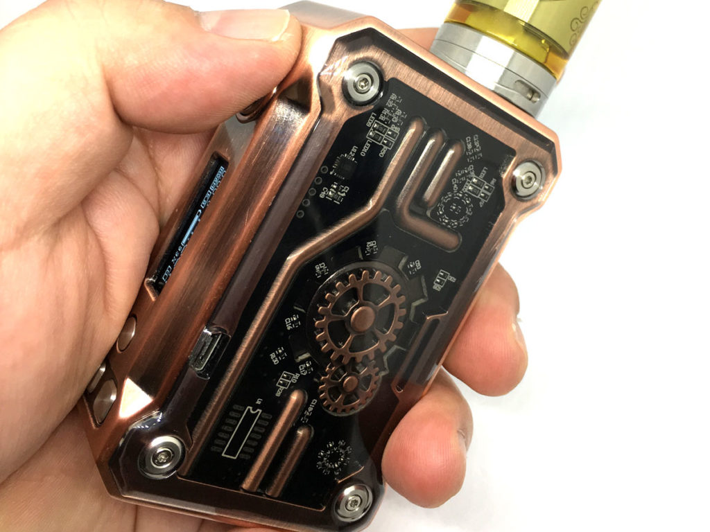 Teslacigs Punk 2w パンク のレビュー スチームパンクデザインのハイパワーテクニカルmod スーパーベイパー Supervaper