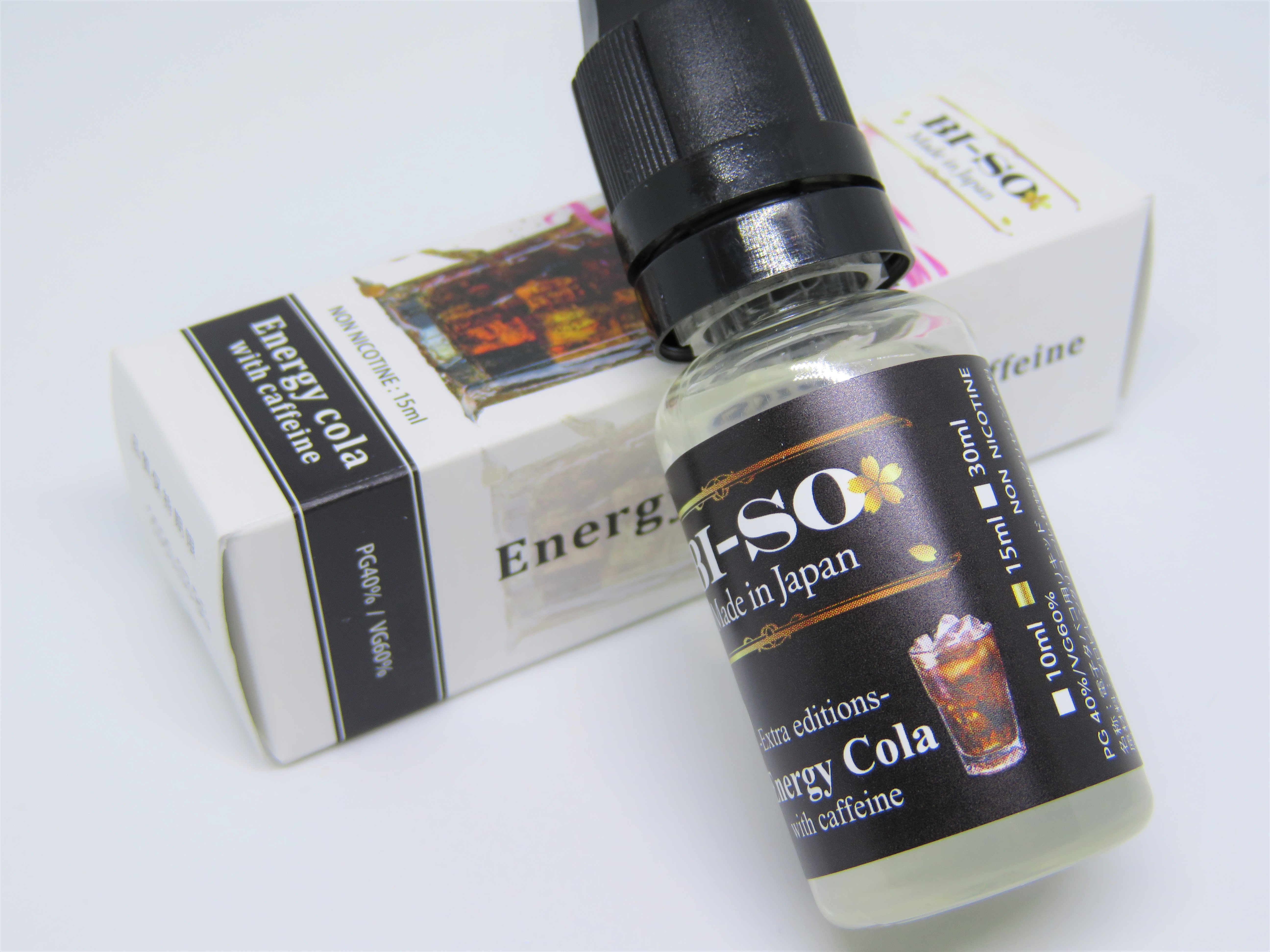 Bi So Energy Cola With Caffeine ビソ エナジーコーラウィズカフェイン リキッドのレビュー スーパーベイパー Supervaper